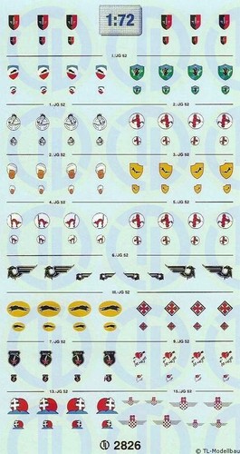 2826 decals jagdgeschwader - decals,